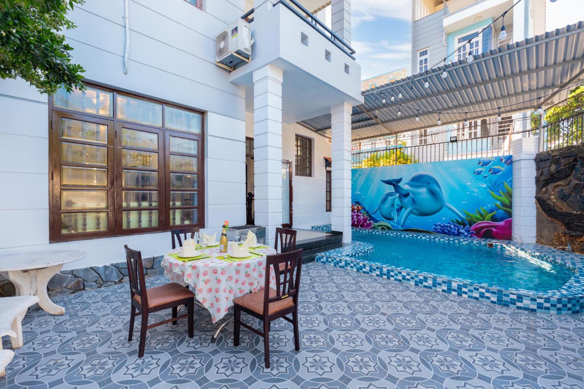 Villa 47 - Gan Bien Bai Sau - Phong Khach Co May Lanh หวุงเต่า ภายนอก รูปภาพ